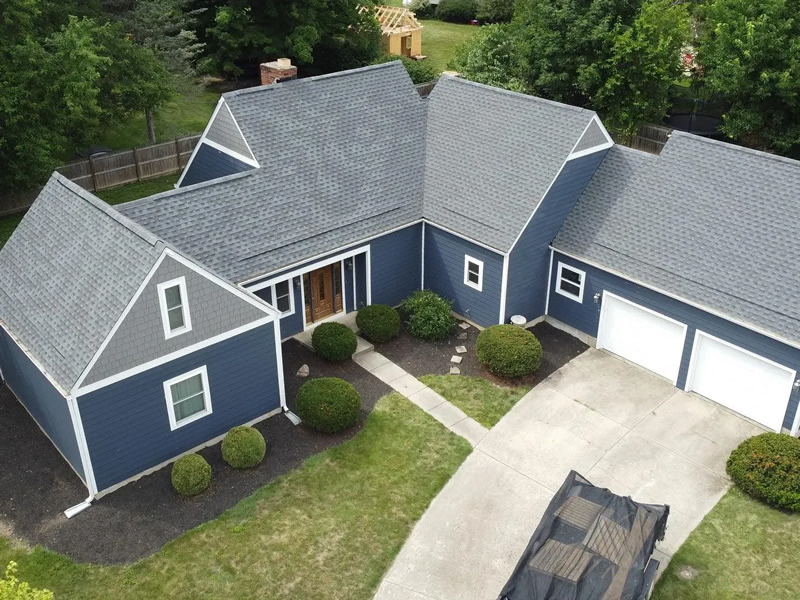 Residential Roofing Project In Progress in Marion, IL